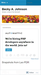 Mobile Screenshot of beckyajohnson.net